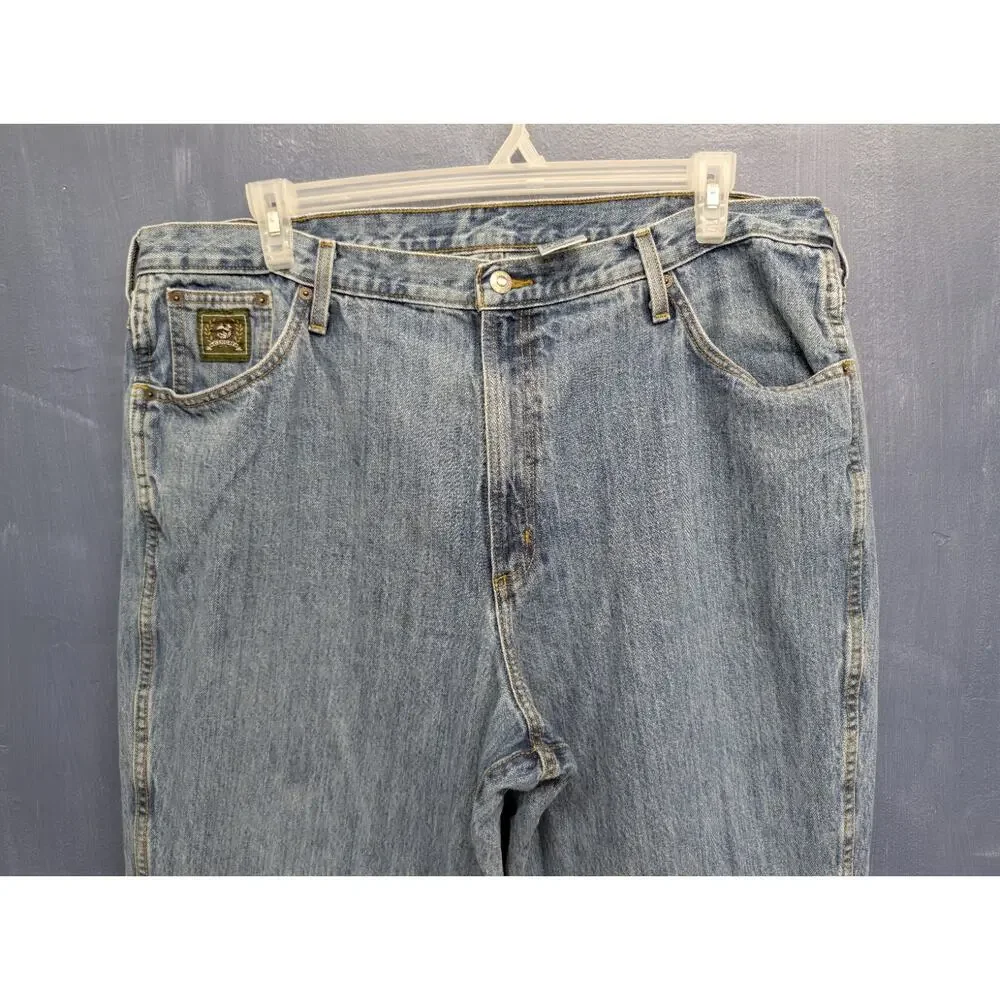 Cinch Green Label Original Fit Men's Jeans 42x30 Medium wash Relaxed Tapered Leg